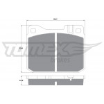 TOMEX Brakes Bremsbelagsatz, Scheibenbremse